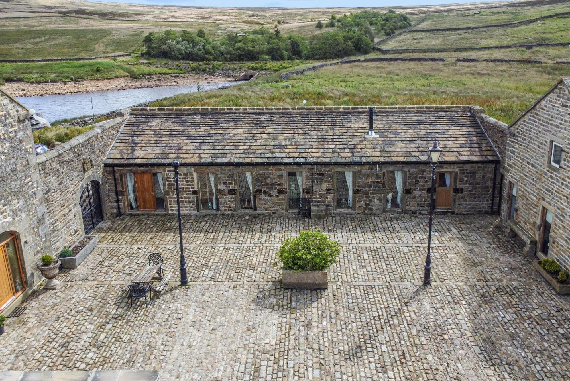 Вилла Snave Barn Скиптон Экстерьер фото
